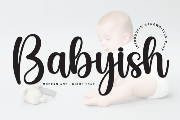 Babyish: A Sweet Script Font for Editorial Charm