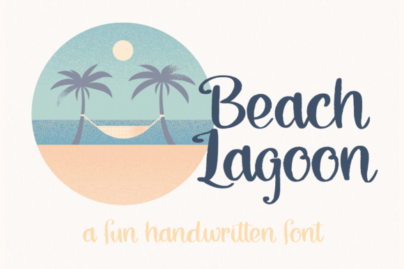 Beach Lagoon: A Modern Handwritten Font That Elevates Small Business Branding