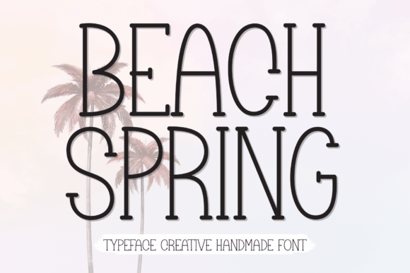 Beach Spring: A Breeze of Personality in Editorial Typography