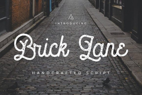 Brick Lane: A Handcrafted Script Font for Modern Web and Digital Design