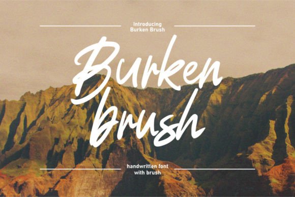 Burken Brush: A Designer’s Review of This Elegant Script Font