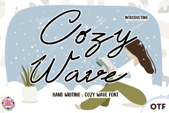 Cozywave Font: A Festive Touch for Small Business Branding