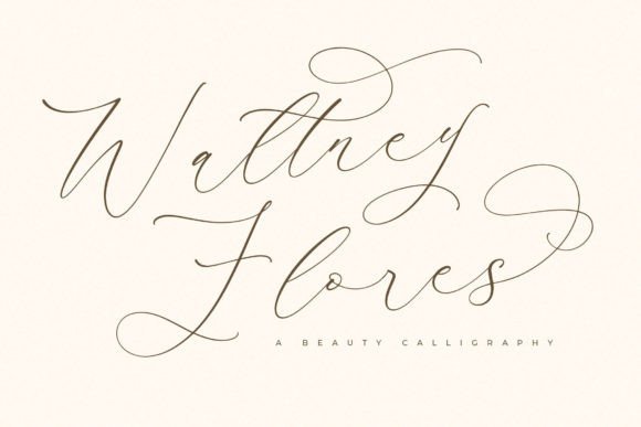 Elegance in Every Letter: Using Waltney Flores for Handmade Product Design