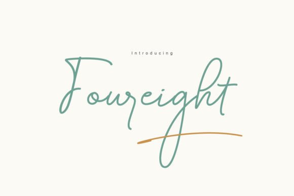 Elevating Campaign Design with the Foureight Script Font