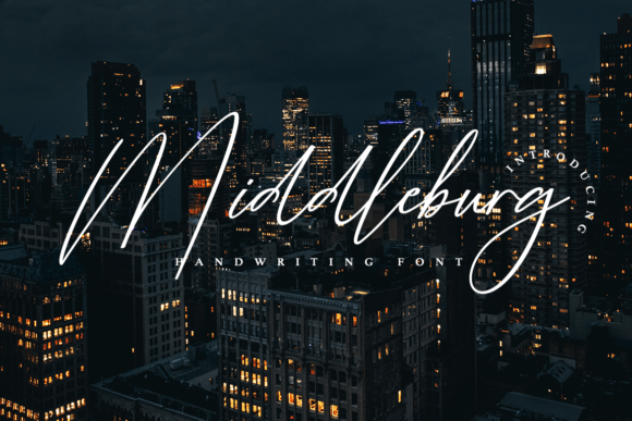 Elevating Web Design with the Middleburg Handwritten Font