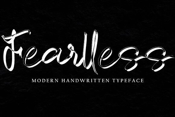 Fearless Font Review: A Bold Script for Modern Branding