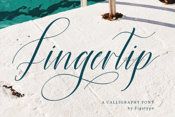 Fingertip: A Modern Script Font That Elevates Your Brand