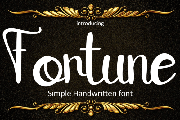 Fortune: A Fresh Handwritten Font for Modern Branding Projects