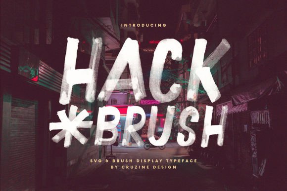 Hack: A Bold Brush Font That Elevates Your Brand’s Personality