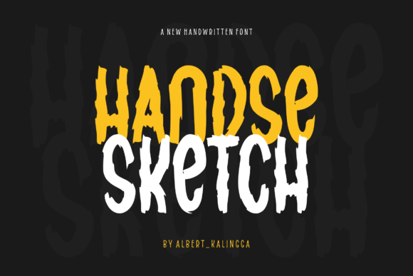 Handse Sketch: A Sweet Handwritten Font for Modern Branding Projects