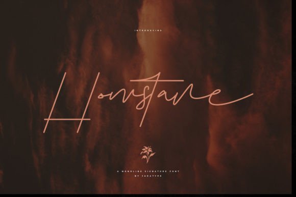 Homstane: A Signature Script Font for Modern Web Design and Digital Branding