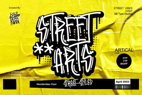 How Street Arts Font Gave My Small Business a Bold Brand Boost