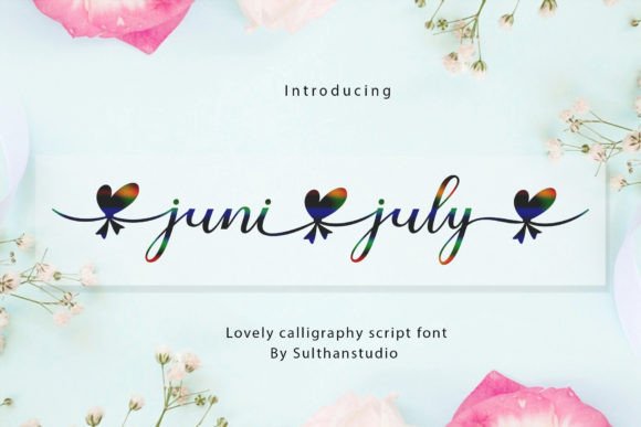 Juni July: A Handwritten Script Font That Brings Charm to Every Maker’s Creation