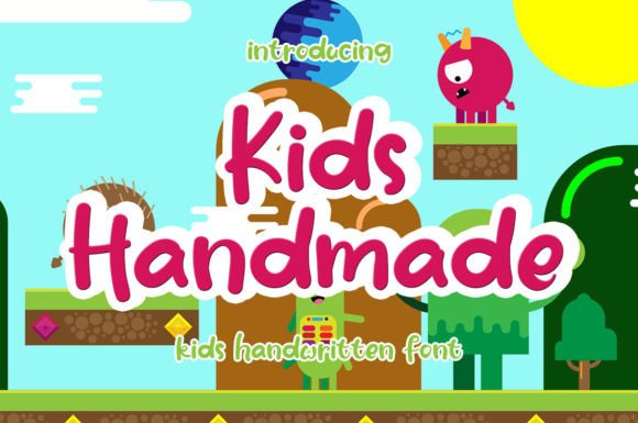 Kids Handmade: A Web Designer’s Take on Using a Playful Script Font for Digital Brands