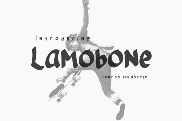 Lamobone: A Playful Handwritten Font for Warm Brand Identities