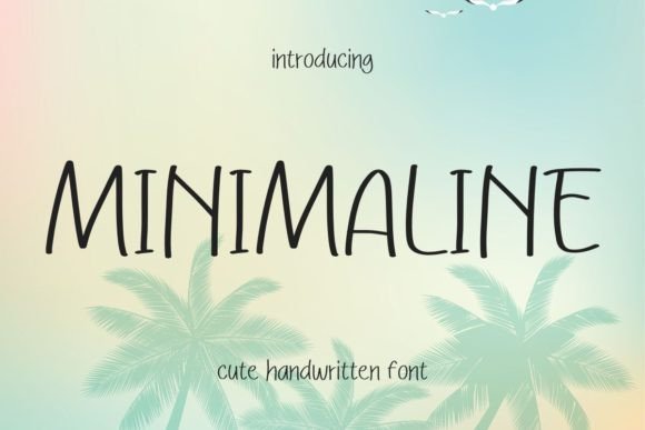 Minimaline: A Handwritten Font for Modern Editorial Design