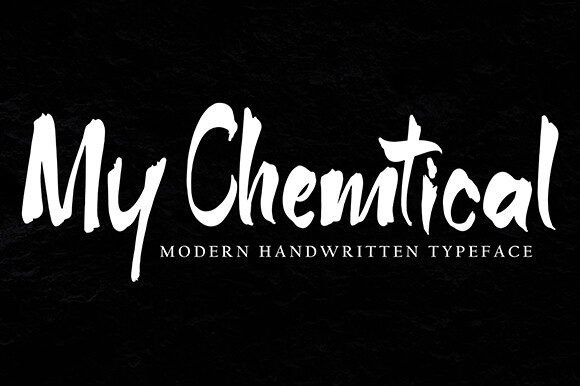 My Chemtical: A Sweet Handwritten Font for Modern Marketing Campaigns