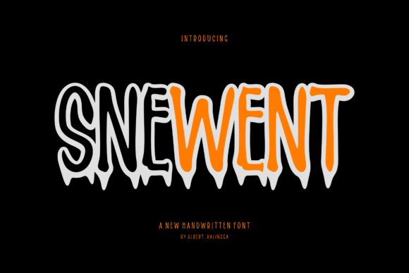 Snewent: A Sweet Script Font for Editorial Charm
