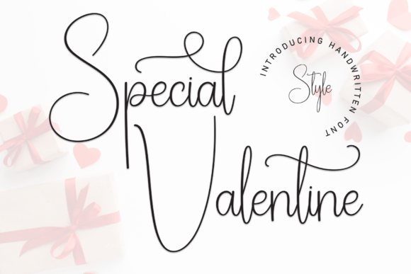 Special Valentine: A Sweet Handwritten Font for Playful Branding Projects