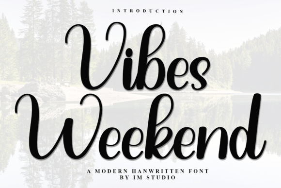 Vibes Weekend: A Festive Typeface That Elevates Holiday Campaigns