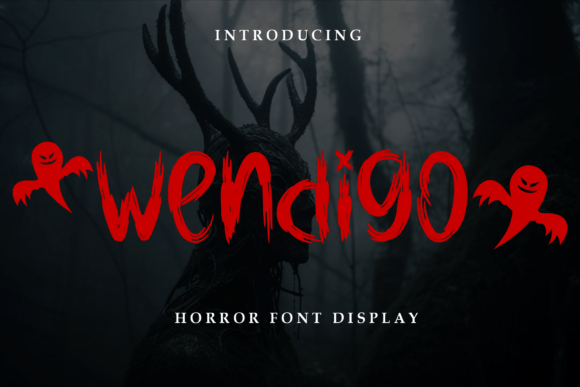 Wendigo Font: A Spooky Script for Bold Editorial Design